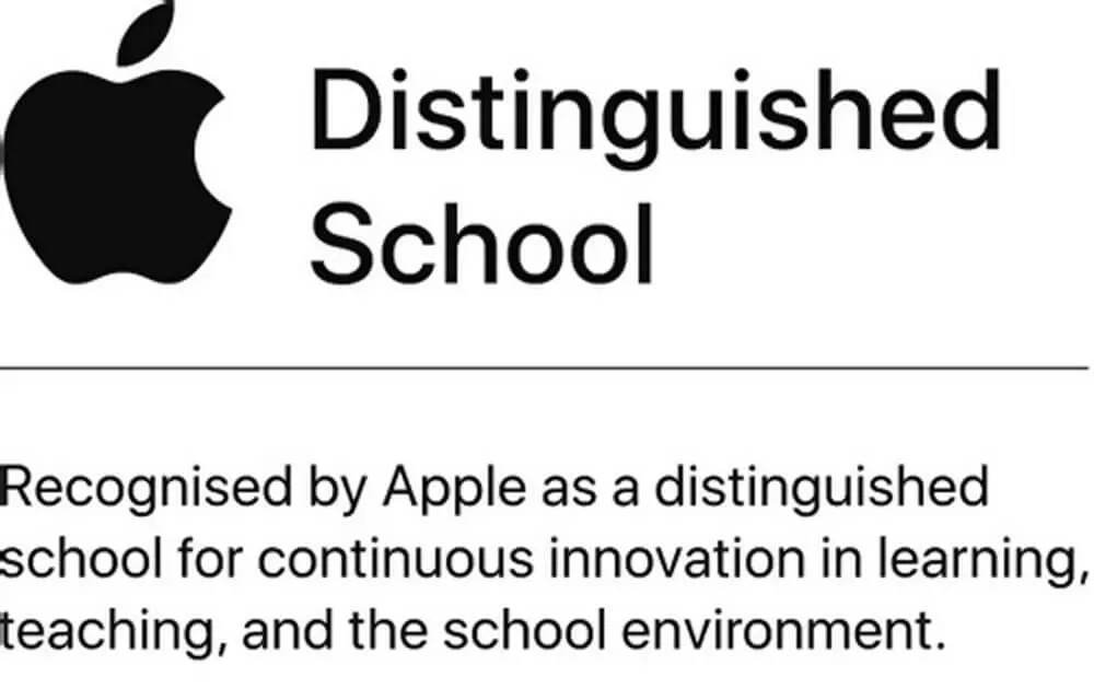 Apple Distinguished School
